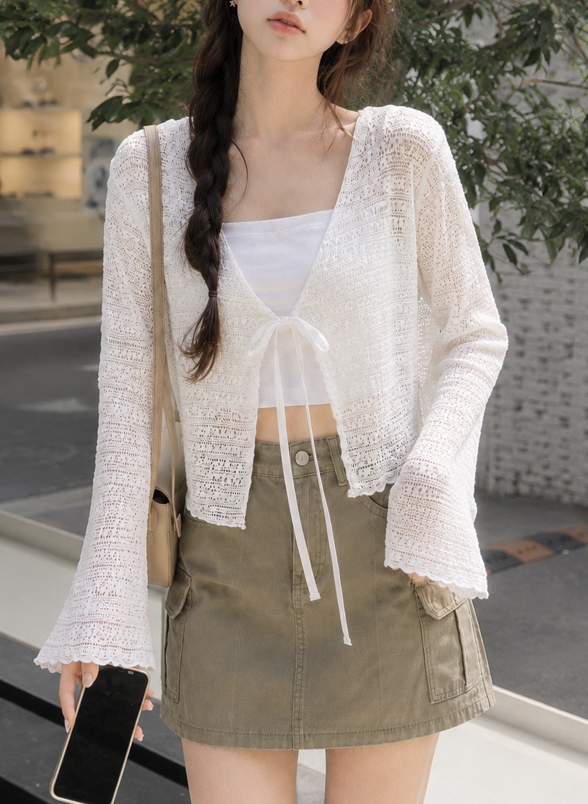 EIGHTGLOW韓國直郵女裝新品推薦26夏季人氣時尚休閑熱賣開衫EIGHTGLOW開衫
