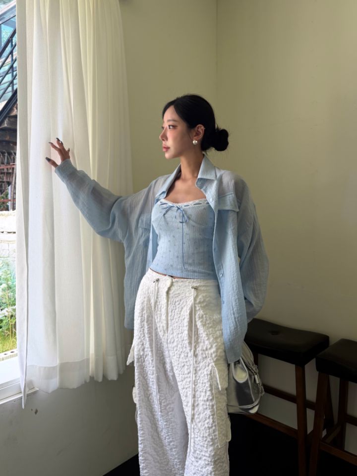 mars韓國東大門代購女裝新款時尚人氣26夏季吊帶背心扭曲mars吊帶/背心