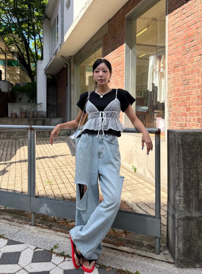mars東大門實拍女裝新品真品26春夏時尚熱賣職業吊帶背心mars吊帶/背心