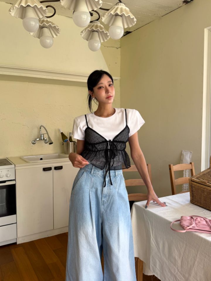 mars東大門實拍女裝新品真品26春夏時尚熱賣職業吊帶背心mars吊帶/背心