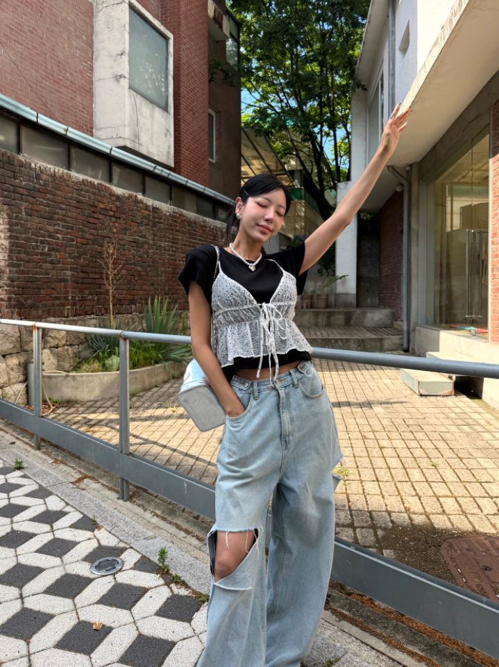 mars東大門實拍女裝新品真品26春夏時尚熱賣職業吊帶背心mars吊帶/背心