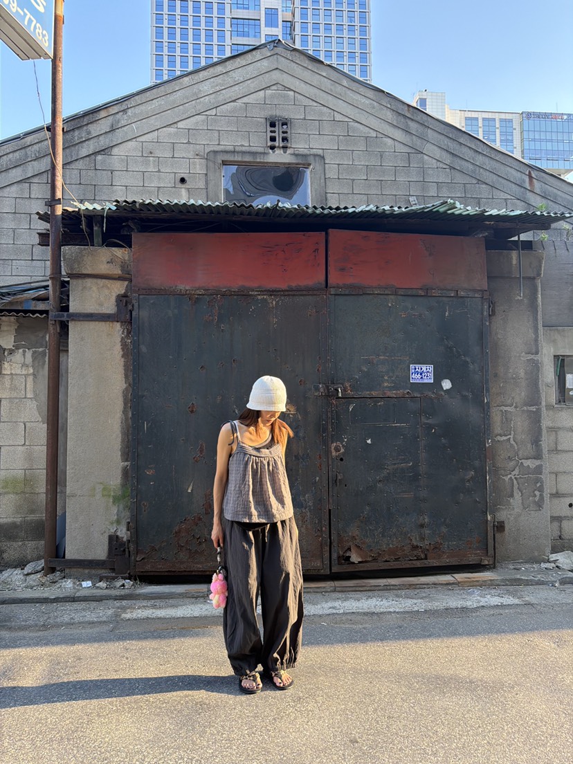 FRANC—L韓國東大門代購女士新品人氣熱賣26夏季休閑休閑褲FRANC休閑褲