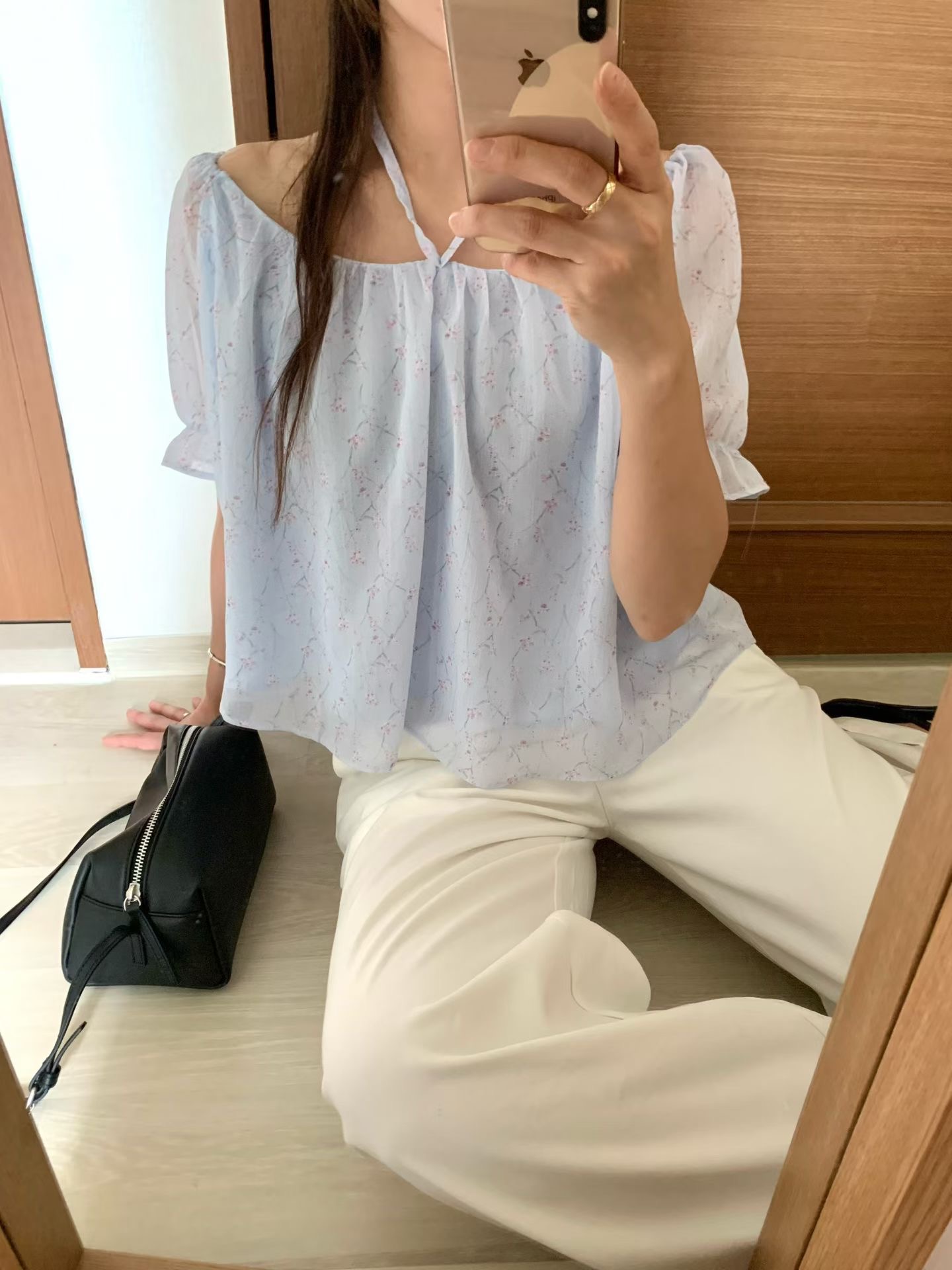 FEVER韓國東大門直郵女裝新款休閑26夏季時尚推薦襯衫蕾絲衫FEVER襯衫/蕾絲衫