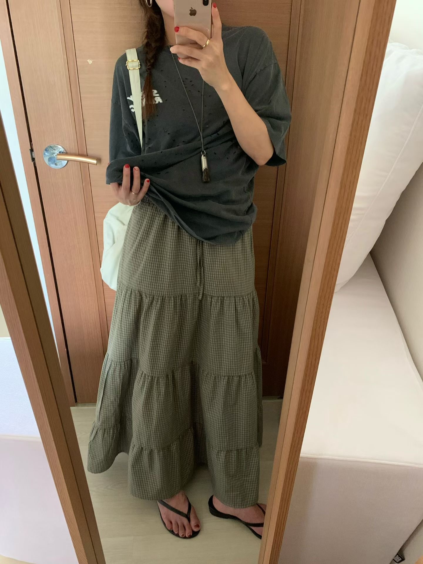 FEVER韓國代購女裝新款26夏季熱賣時尚人氣休閑推薦長裙FEVER長裙圖色2