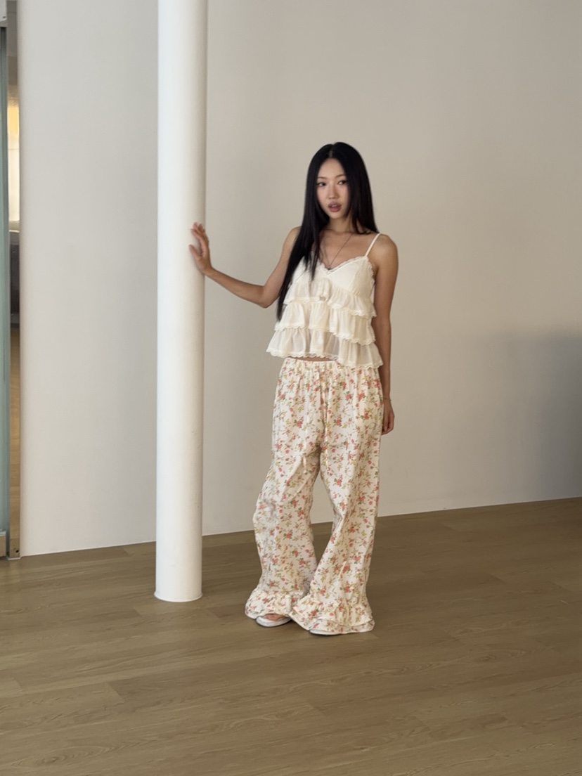 SUNDER MARKET韓國直郵女士新品26夏季熱賣人氣推薦休閑褲SUNDER MARKET休閑褲