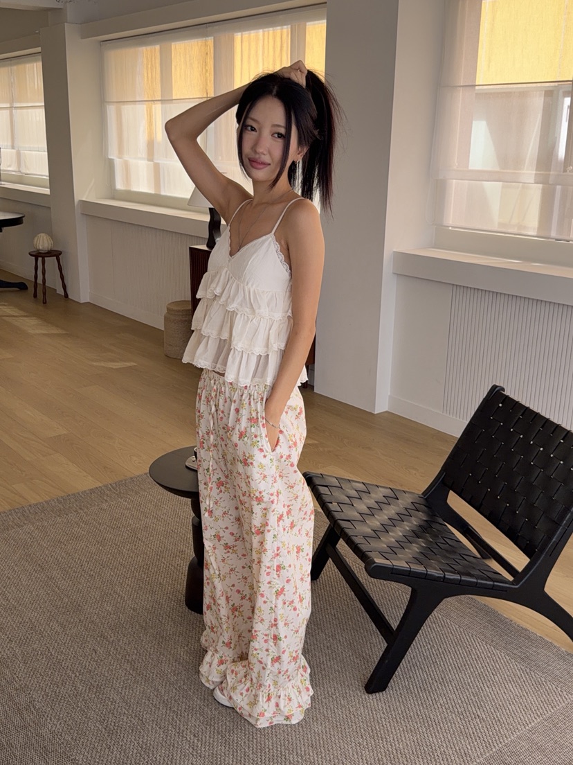 SUNDER MARKET韓國直郵女士新品26夏季熱賣人氣推薦休閑褲SUNDER MARKET休閑褲