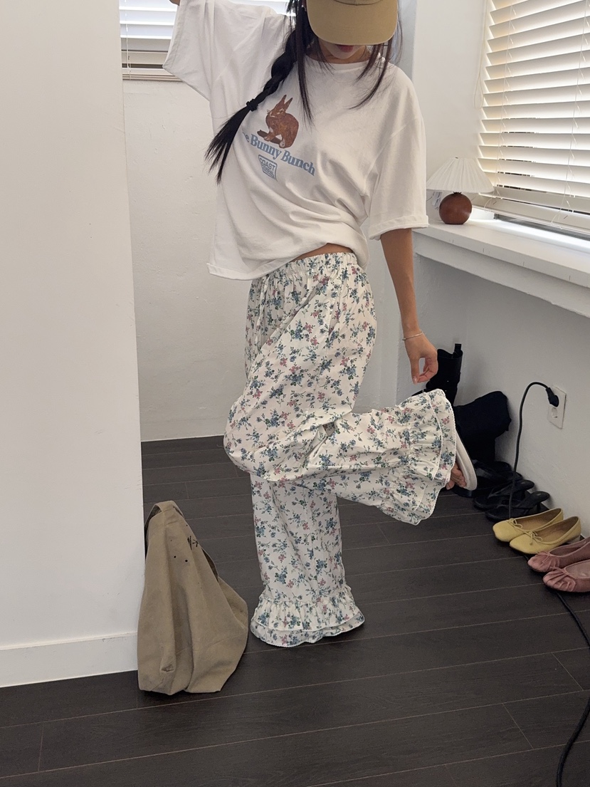 SUNDER MARKET韓國直郵女士新品26夏季熱賣人氣推薦休閑褲SUNDER MARKET休閑褲