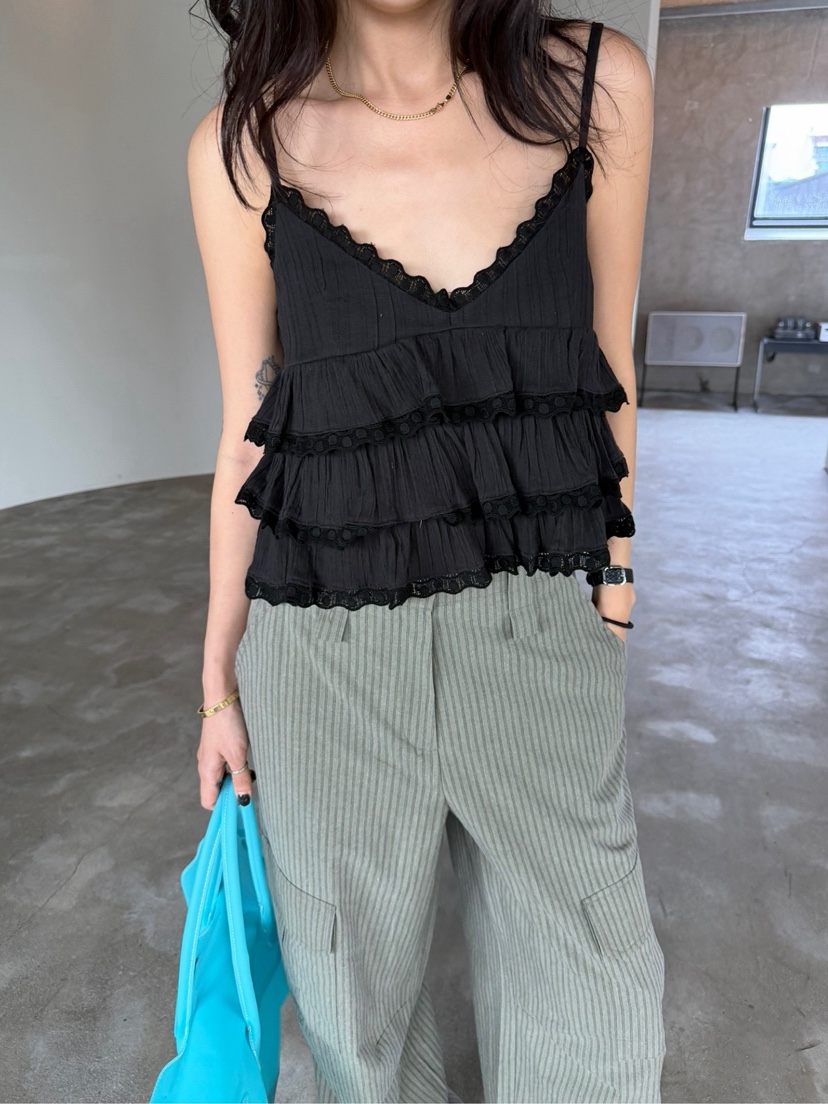 SOLAR韓國代購女裝新品推薦熱賣人氣休閑26夏季時尚吊帶背心SOLAR吊帶/背心