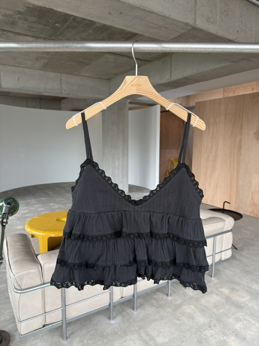 SOLAR韓國代購女裝新品推薦熱賣人氣休閑26夏季時尚吊帶背心SOLAR吊帶/背心圖色2