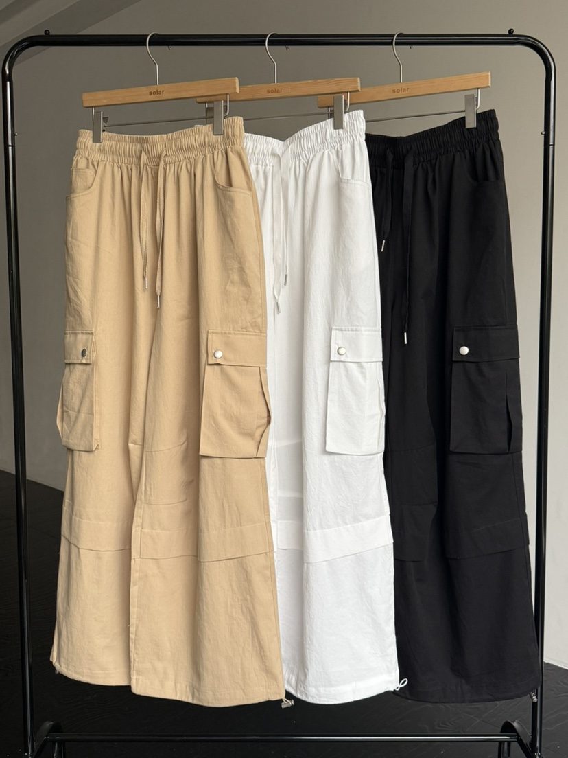 SOLAR韓國東大門直郵女裝新品熱賣休閑時尚26夏季休閑褲工裝褲SOLAR休閑褲