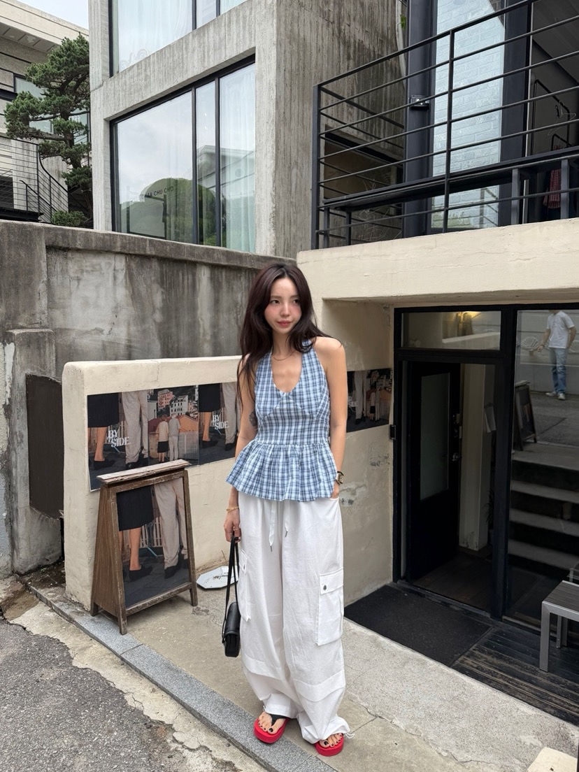 SOLAR韓國東大門直郵女裝新品熱賣休閑時尚26夏季休閑褲工裝褲SOLAR休閑褲