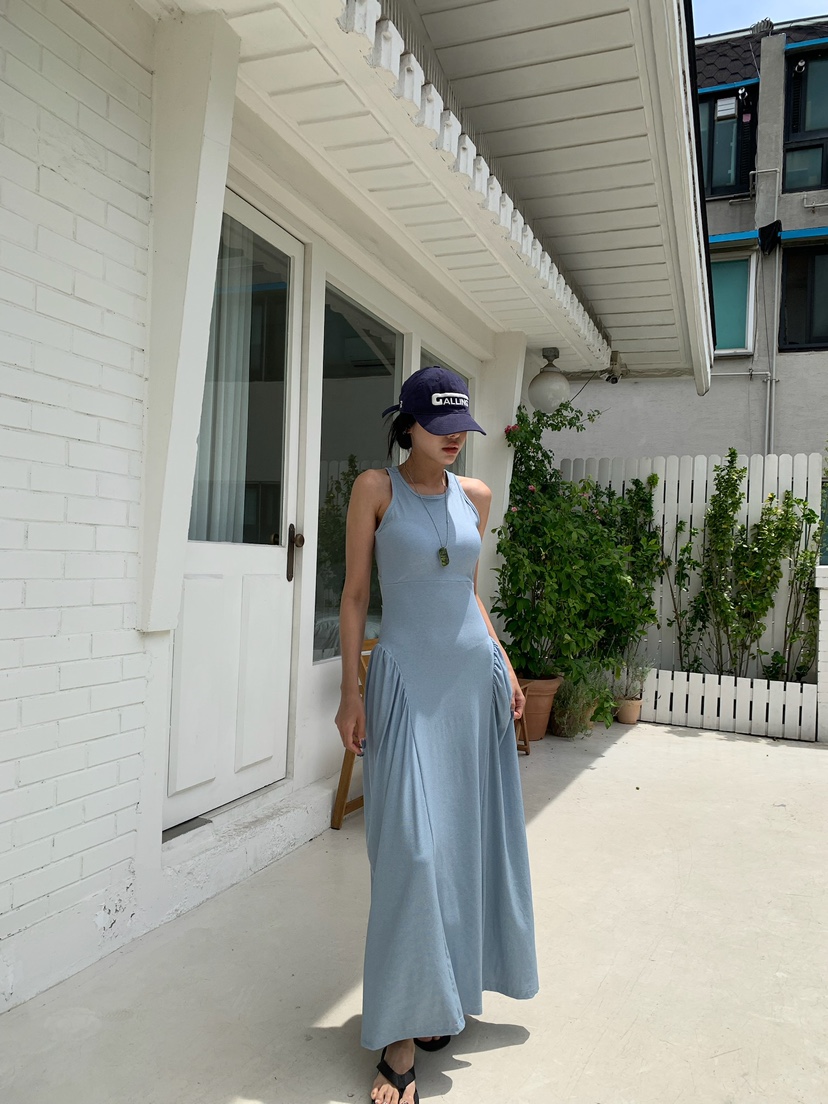 BADCALM韓國東大門直郵女士新款推薦時尚休閑熱賣人氣連衣裙BADCALM連衣裙