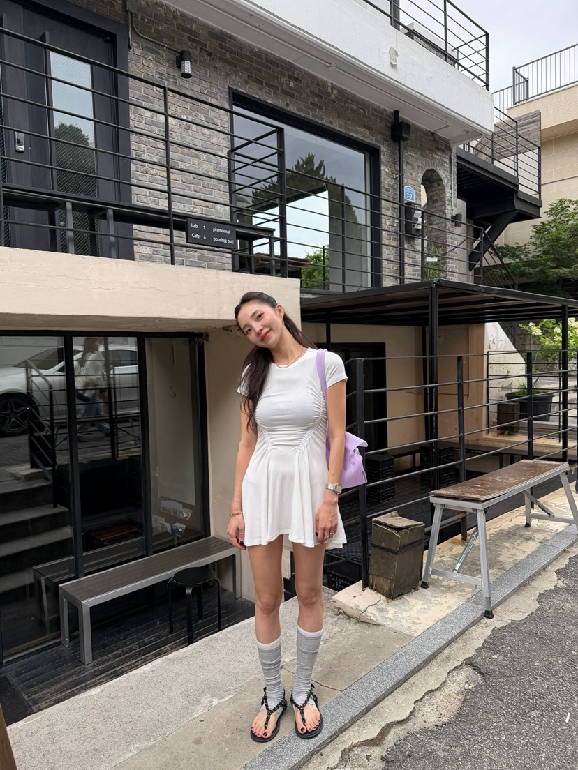 SOLAR韓國直郵女士新品時尚熱賣休閑26夏季推薦人氣連衣裙SOLAR連衣裙