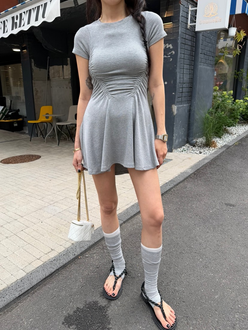 SOLAR韓國直郵女士新品時尚熱賣休閑26夏季推薦人氣連衣裙SOLAR連衣裙