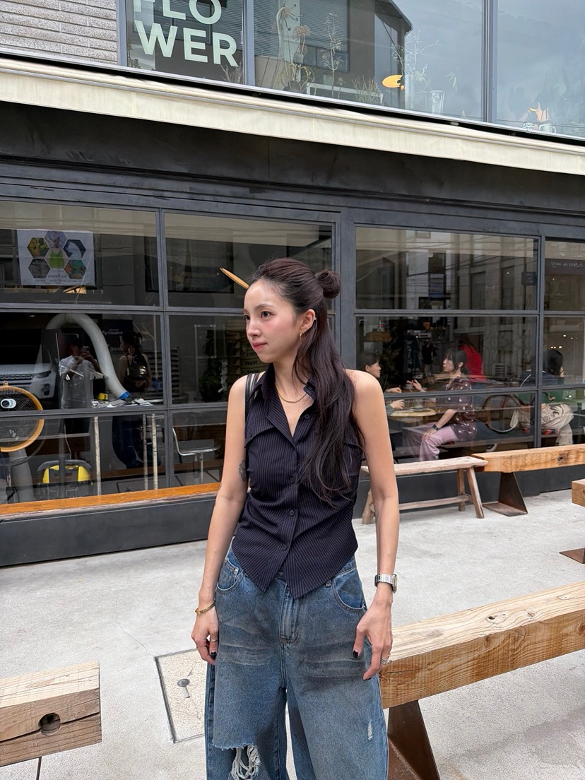 SOLAR韓國東大門代購女士新品人氣推薦時尚26夏季吊帶背心SOLAR吊帶/背心