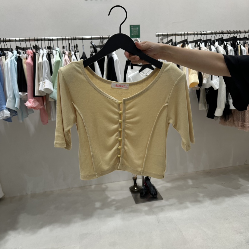 BUBBLE/LOTTIMO韓國直郵女裝新品休閑熱賣26夏季人氣T恤BUBBLE/LOTTIMOT恤圖色1