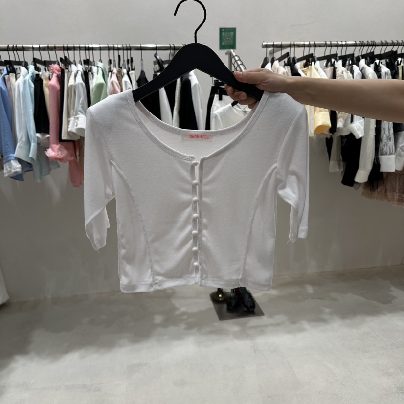 BUBBLE/LOTTIMO韓國直郵女裝新品休閑熱賣26夏季人氣T恤BUBBLE/LOTTIMOT恤圖色2