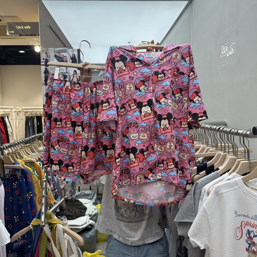 STICK WITH東大門實拍韓國女裝新款熱賣人氣時尚26夏季睡衣STICK WITH睡衣圖色1