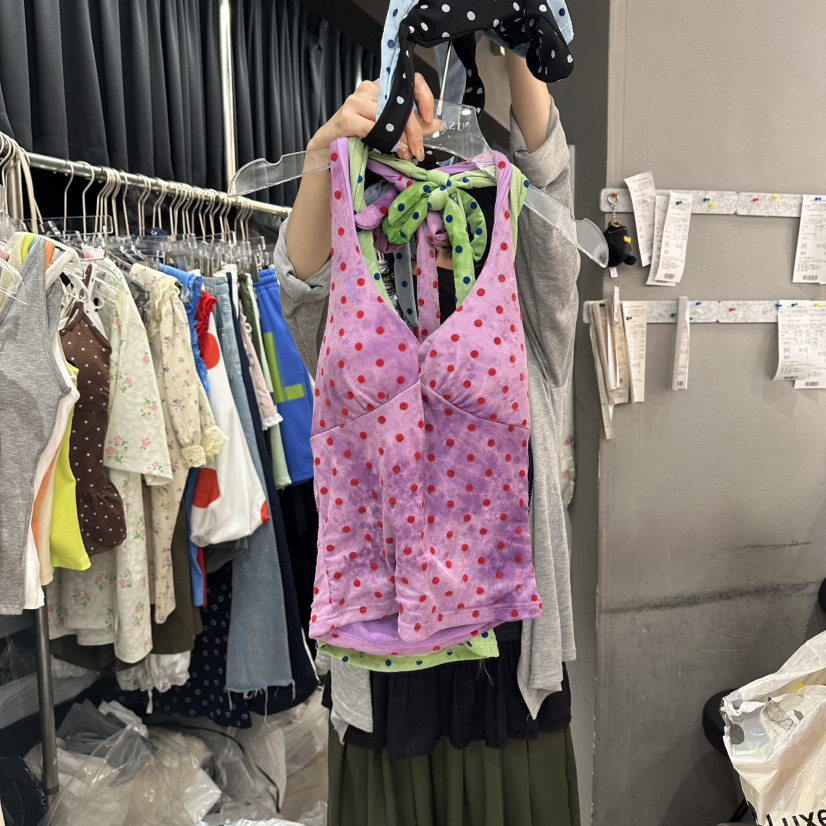 MOMAZU韓國直郵女裝新款時尚人氣休閑推薦熱賣吊帶背心無袖MOMAZU吊帶/背心圖色4