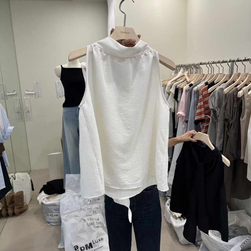 NOPSIS韓國東大門代購女士新品時尚熱賣26夏季休閑吊帶背心NOPSIS吊帶/背心圖色1