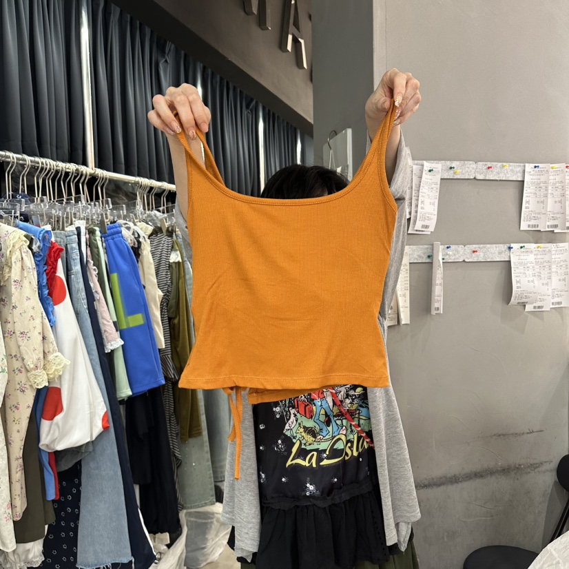 MOMAZU韓國直郵女裝新品26夏季熱賣人氣時尚推薦吊帶背心MOMAZU吊帶/背心