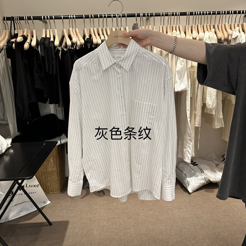 LE BUTTER韓國東大門直郵女裝新品人氣休閑推薦襯衫蕾絲衫LE BUTTER襯衫/蕾絲衫圖色2
