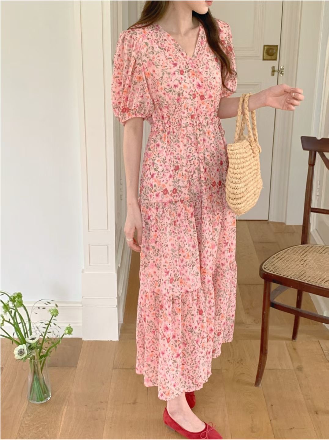 EOSIA韓國直郵實拍女裝新品人氣熱賣推薦時尚26夏季連衣裙EOSIA連衣裙圖色2
