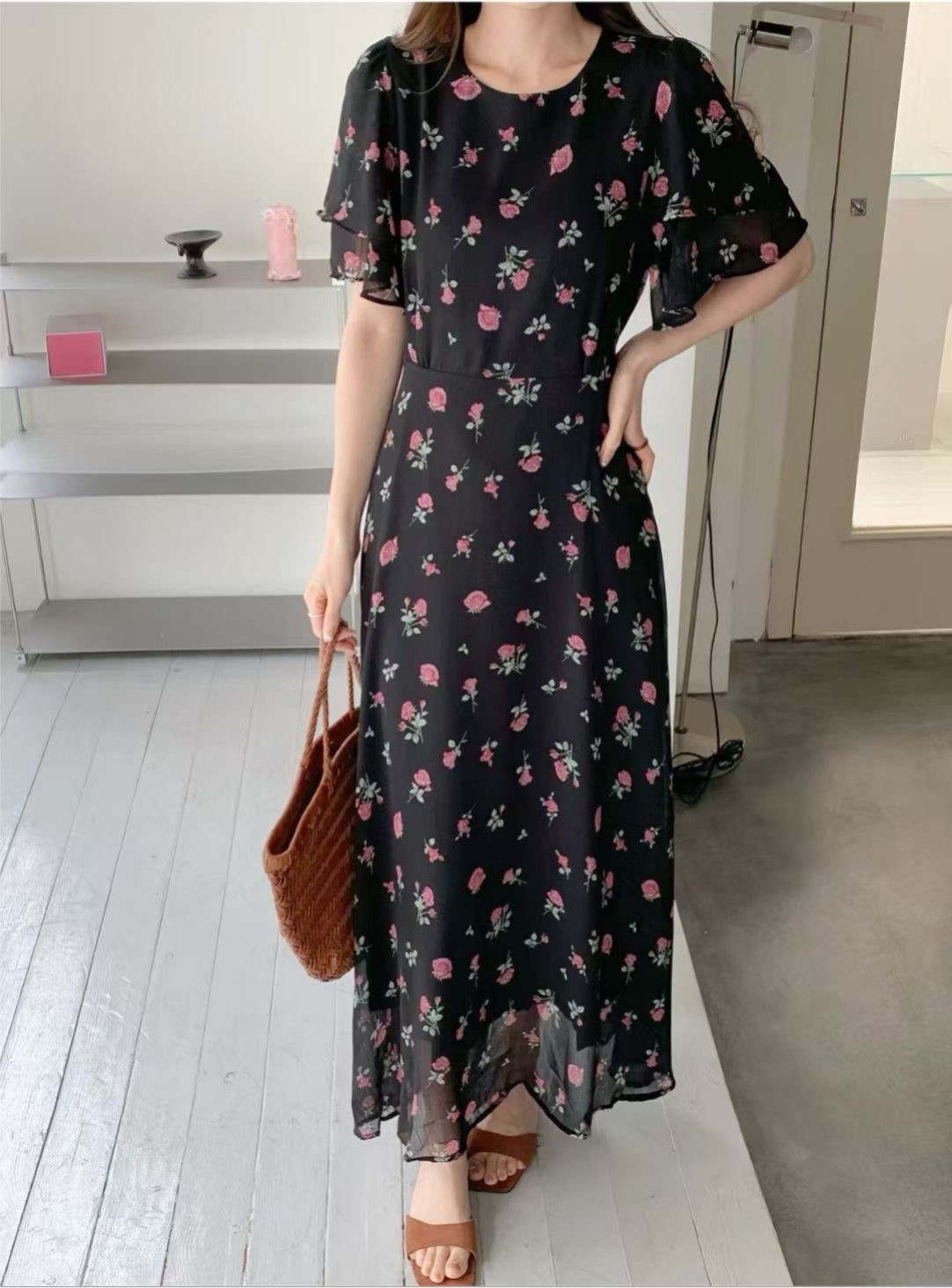 EOSIA韓國直郵女士新品推薦熱賣時尚人氣休閑26夏季連衣裙EOSIA連衣裙圖色4