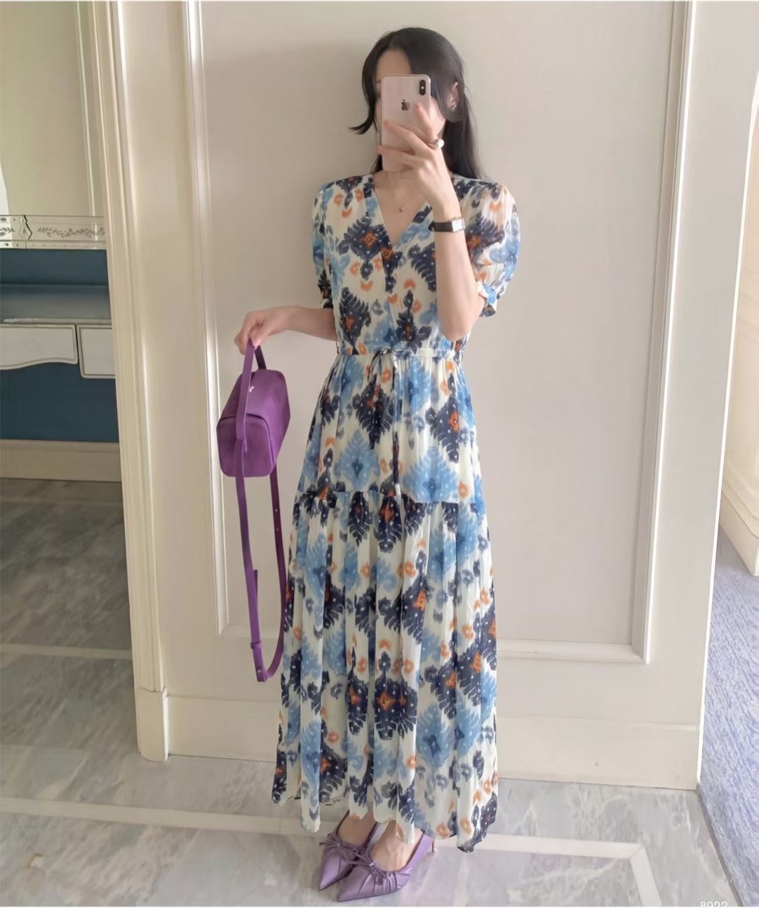 EOSIA韓國直郵實拍女裝新款熱賣時尚休閑26夏季人氣連衣裙EOSIA連衣裙圖色1
