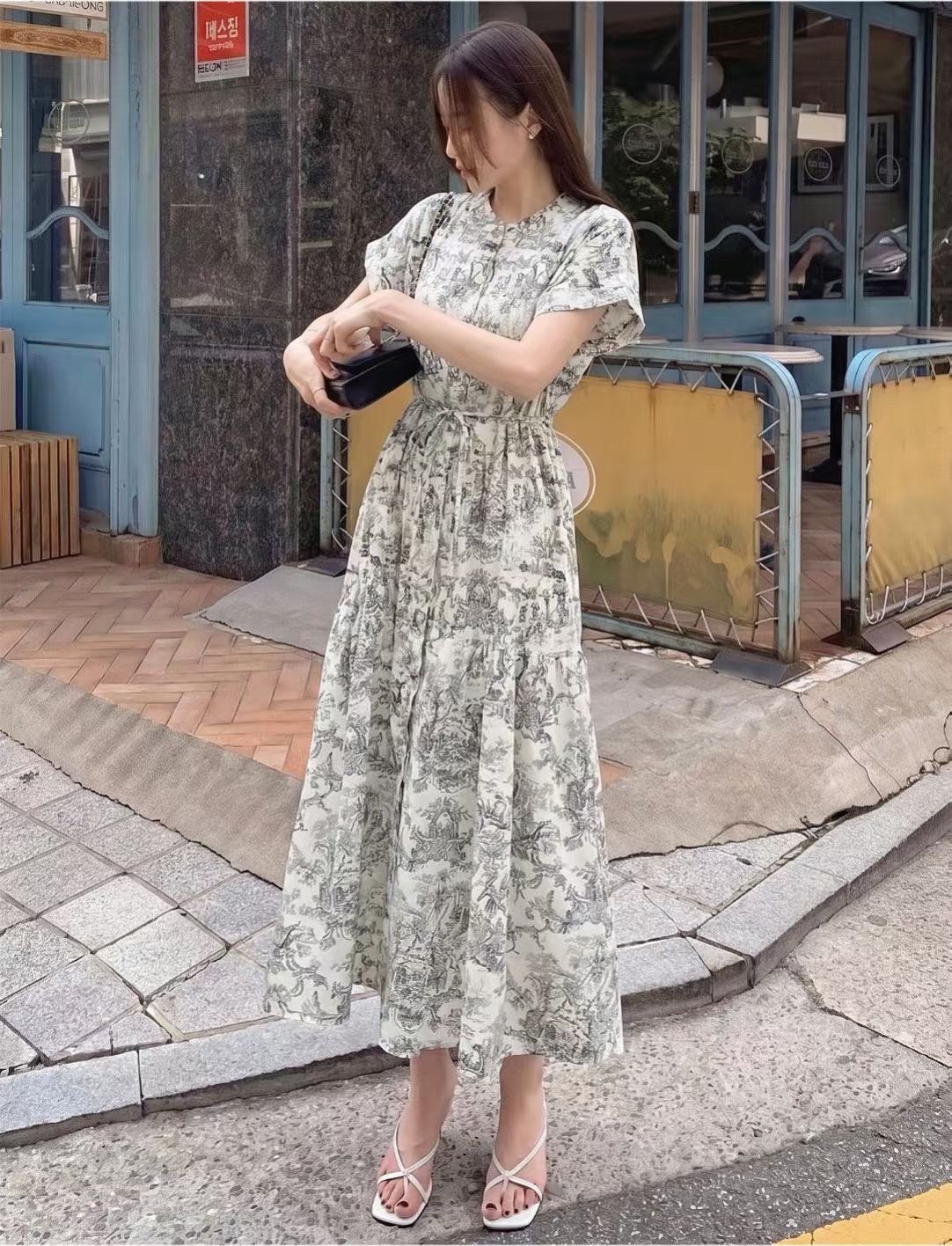 EOSIA韓國東大門直郵女裝新款時尚休閑推薦熱賣人氣連衣裙EOSIA連衣裙圖色3