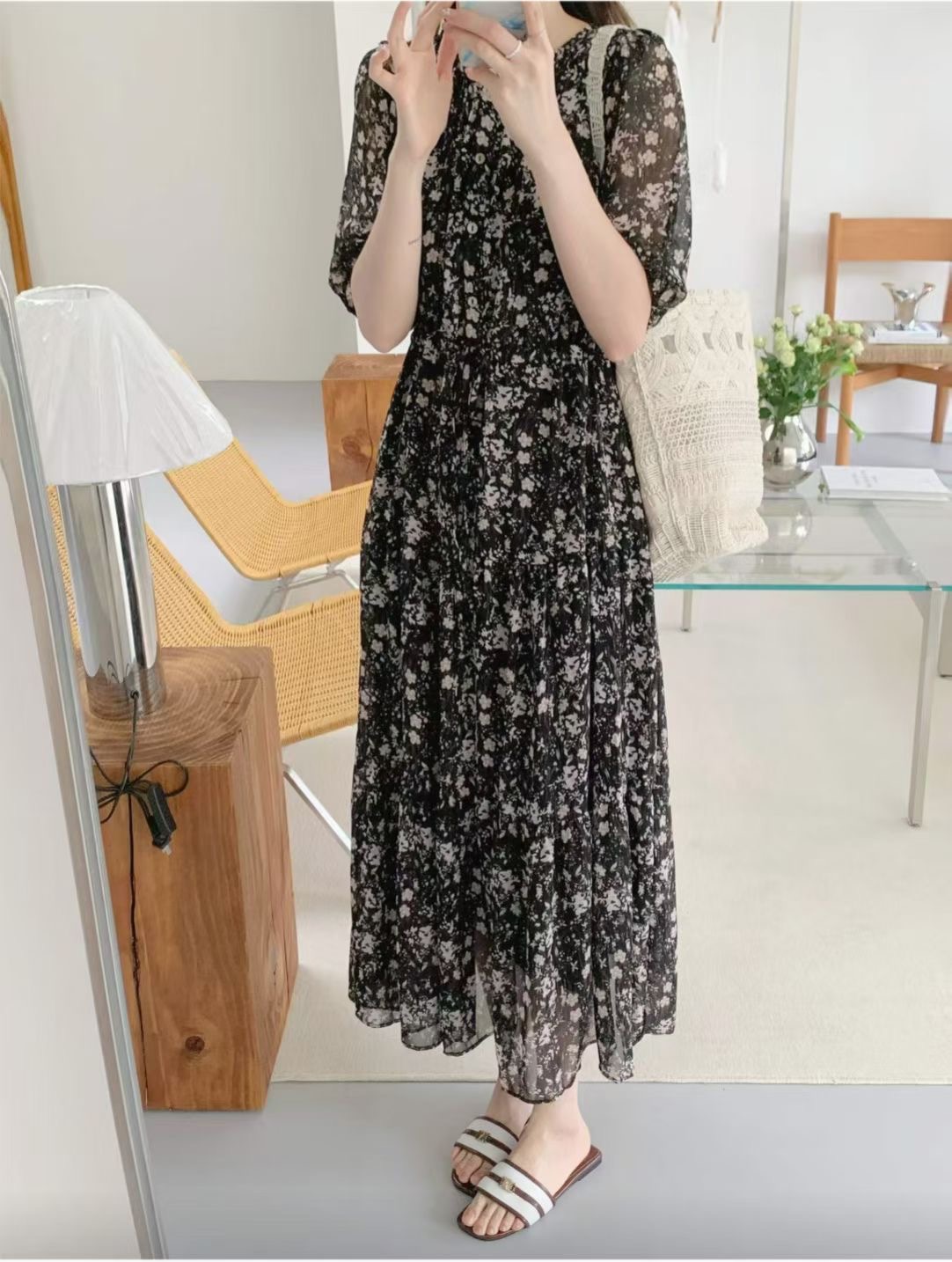 EOSIA韓國直郵女裝新品人氣時尚26夏季推薦熱賣休閑連衣裙EOSIA連衣裙圖色2
