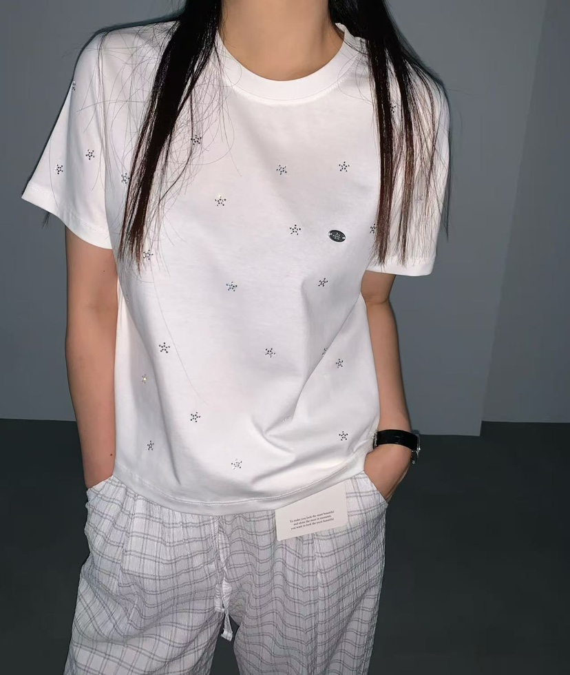 J CRANE-A韓國代購女士新品推薦人氣時尚休閑26春夏T恤J CRANET恤