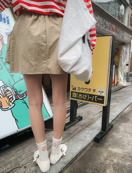 HAPER/COME OPEN韓國代購女士新品26春夏職業熱賣時尚短裙HAPER/COME OPEN短裙