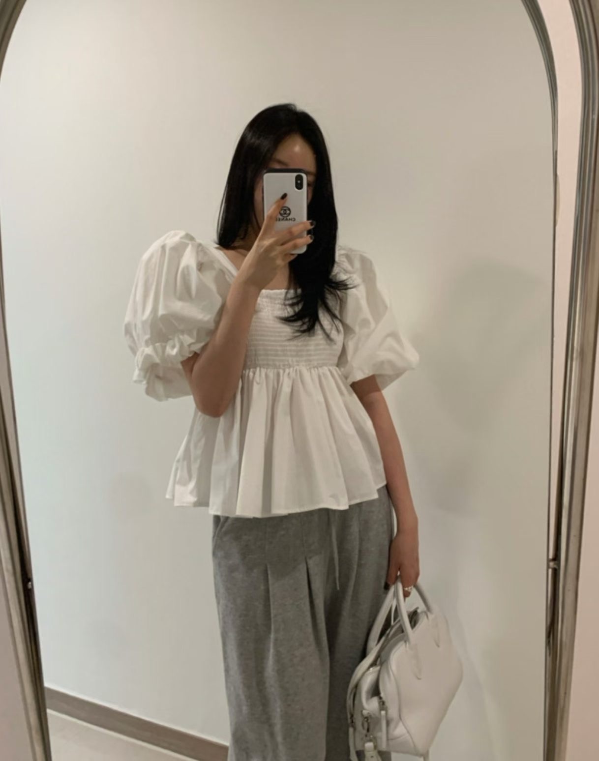 HAPER/COME OPEN東大門代購女士新款休閑職業襯衫蕾絲衫HAPER/COME OPEN襯衫/蕾絲衫