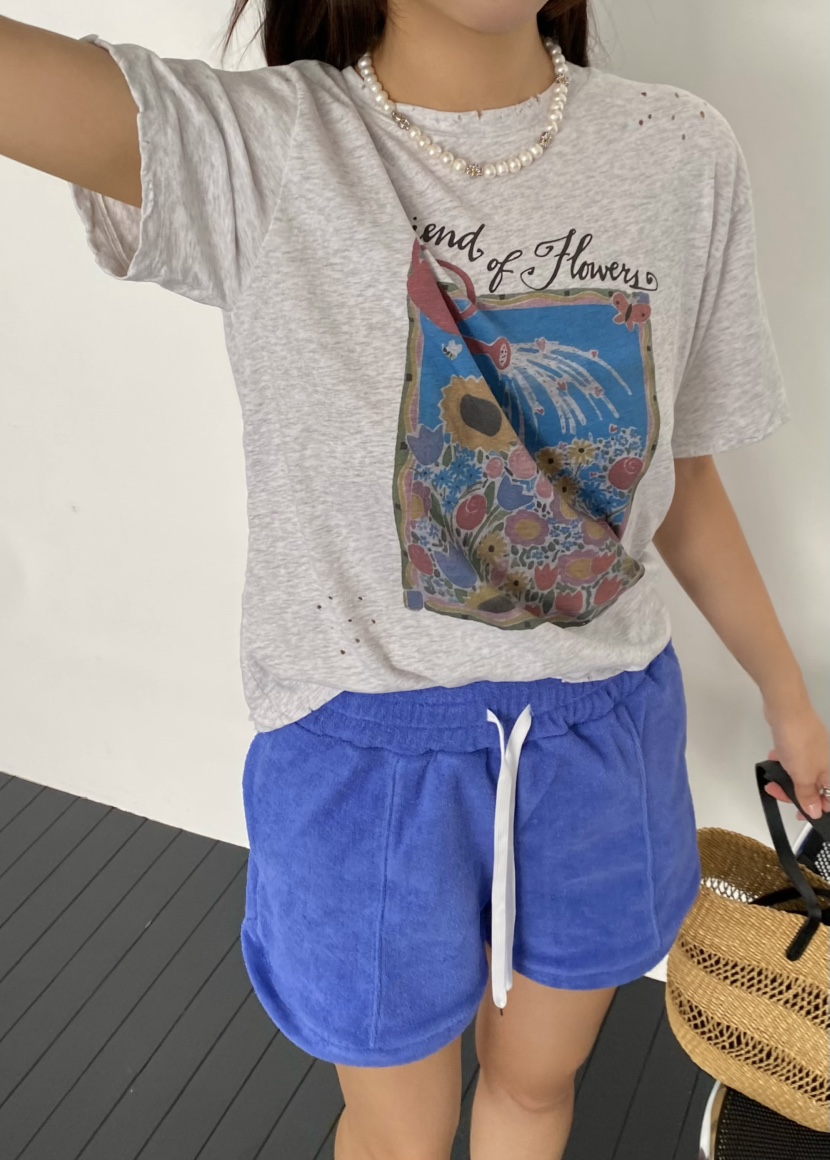 OUPPT東大門代購女裝新款熱賣26春夏人氣職業T恤不含項鏈OUPPTT恤圖色3