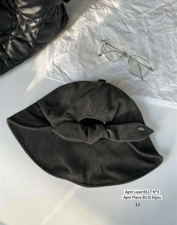 N3韓國直郵女士新品真品推薦休閑職業26春夏時尚帽子亞麻N3帽子圖色4