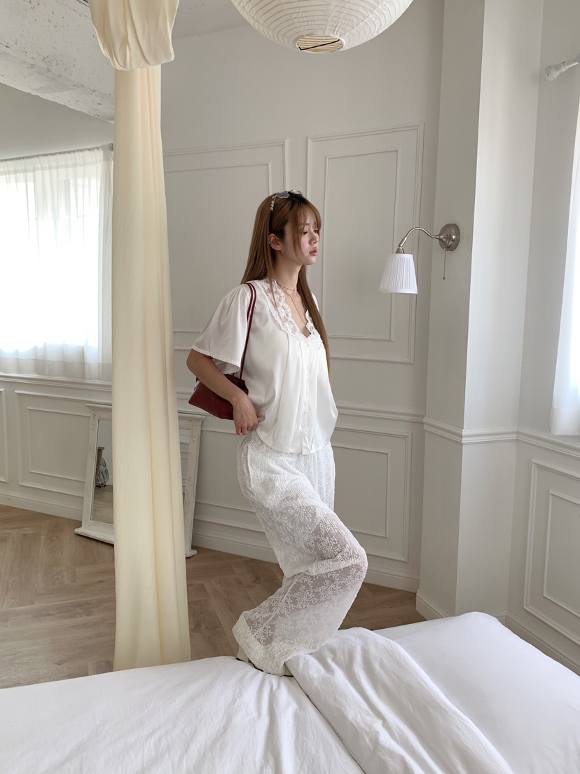 MAISONDEGLORY東大門實拍女士新款職業26春夏真品熱賣休閑褲MAISON DE GLORY休閑褲