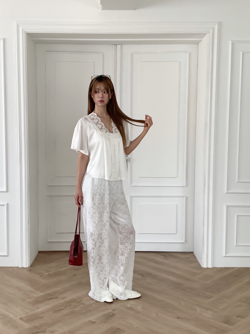 MAISONDEGLORY東大門實拍女士新款職業26春夏真品熱賣休閑褲MAISON DE GLORY休閑褲