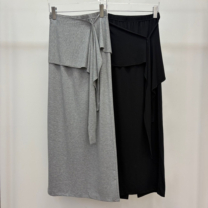 REVE CITE-L東大門直郵女裝新品26春夏套裝不對稱可拆卸圍巾REVE CITE-L套裝