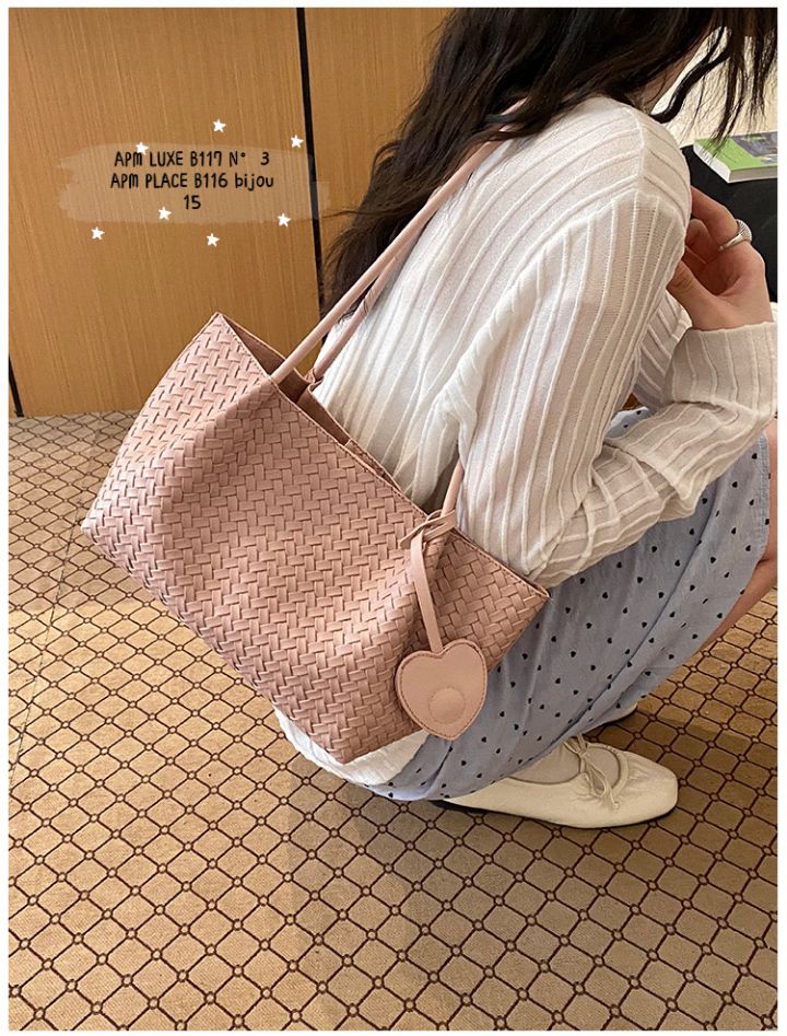 N3東大門實拍女裝新品26春夏休閑時尚真品單肩斜跨包含小包N3單肩/斜跨包