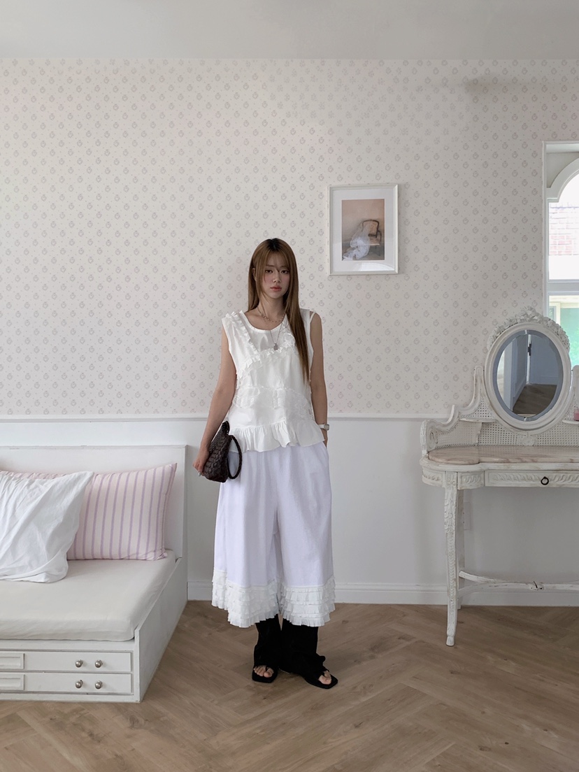 MAISONDEGLORY東大門實拍女士新品休閑人氣熱賣吊帶背心無袖MAISON DE GLORY吊帶/背心