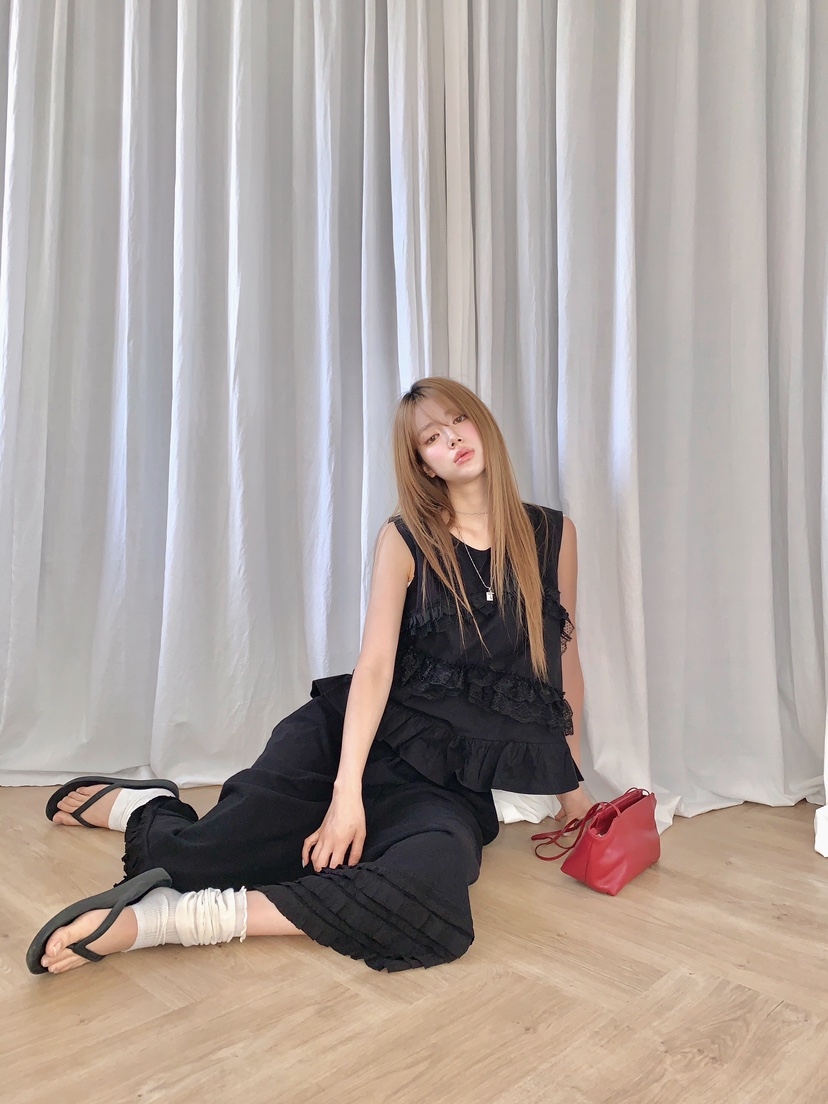 MAISONDEGLORY東大門實拍女士新品休閑人氣熱賣吊帶背心無袖MAISON DE GLORY吊帶/背心