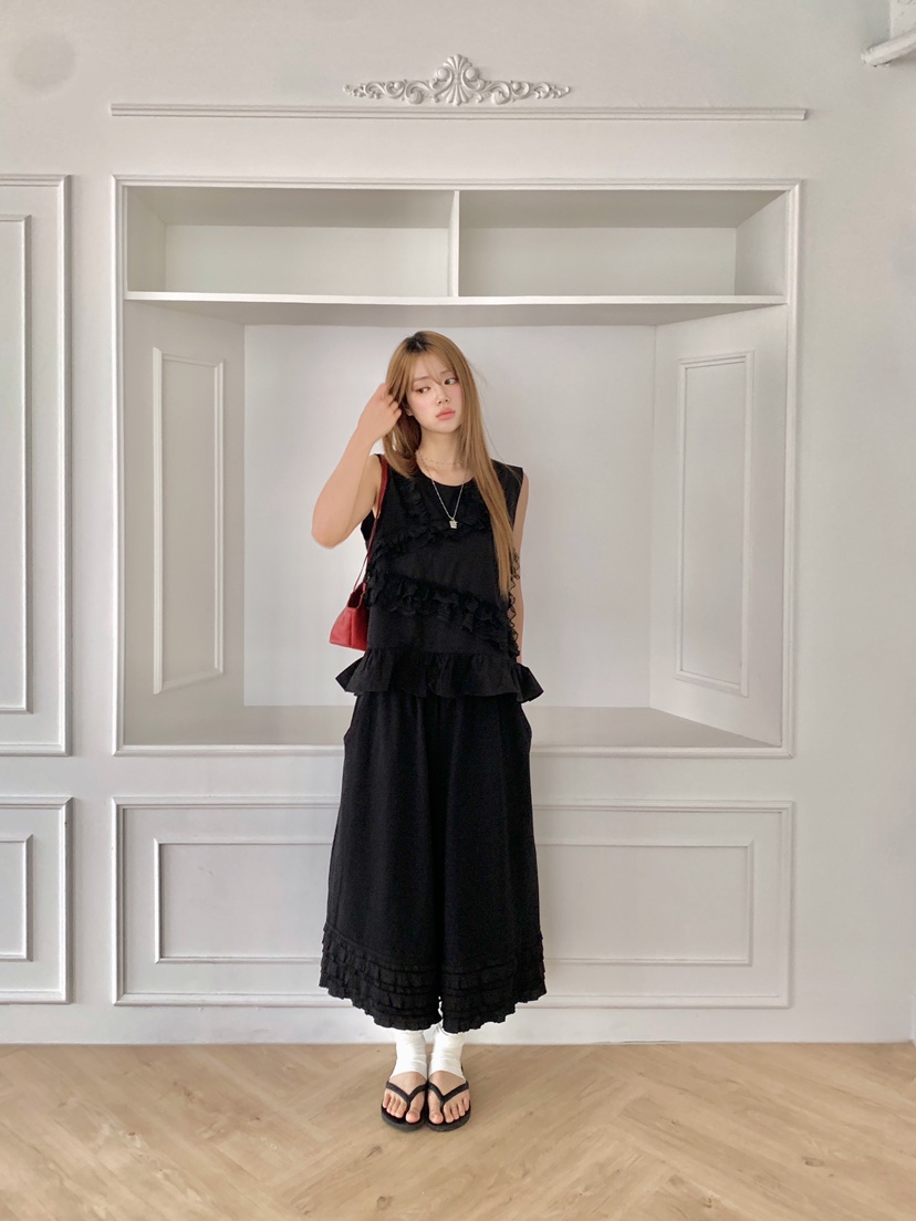 MAISONDEGLORY東大門實拍女士新品休閑人氣熱賣吊帶背心無袖MAISON DE GLORY吊帶/背心
