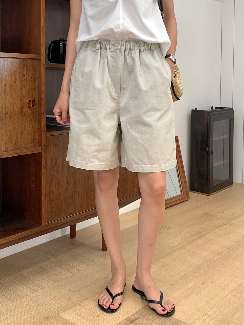 BLEECKER韓國代購女裝新品26春夏休閑人氣熱賣真品推薦短褲BLEECKER短褲