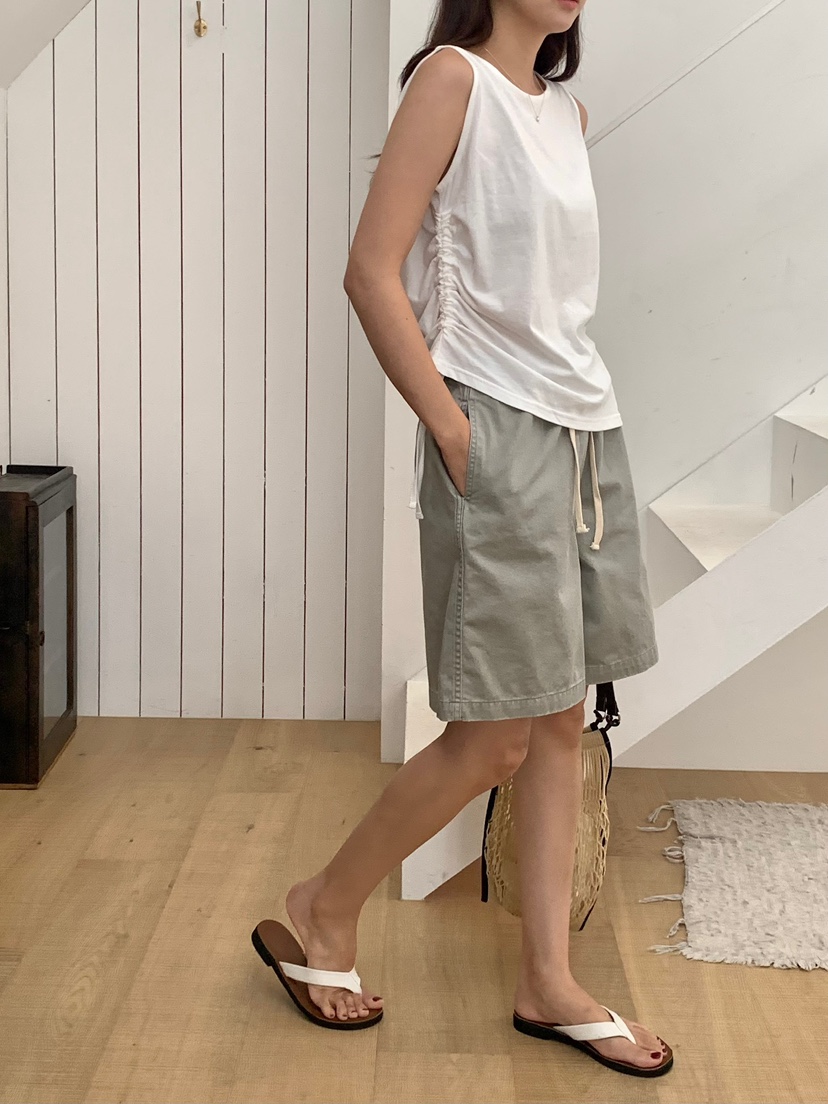 BLEECKER韓國代購女裝新品26春夏休閑人氣熱賣真品推薦短褲BLEECKER短褲