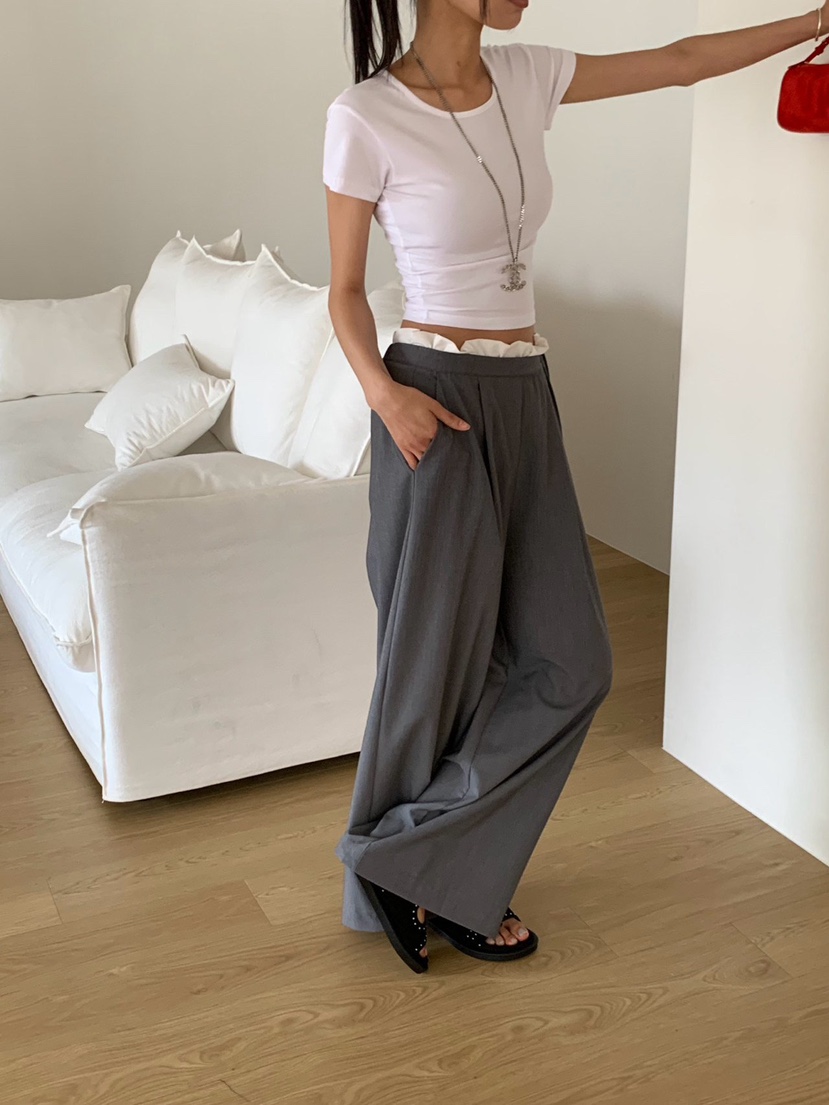 REVE CITE-L東大門直郵女裝新品人氣休閑26春夏時尚休閑褲REVE CITE-L休閑褲