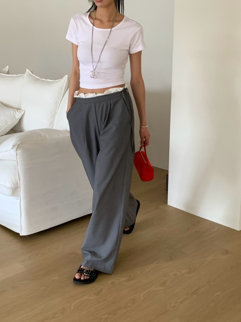 REVE CITE-L東大門直郵女裝新品人氣休閑26春夏時尚休閑褲REVE CITE-L休閑褲