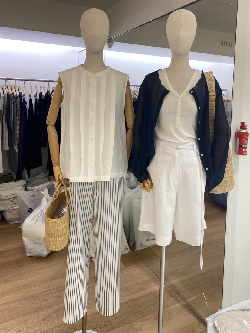OP PER東大門實拍女裝新款休閑26春夏推薦時尚熱賣休閑褲OPPER-simplebeige休閑褲