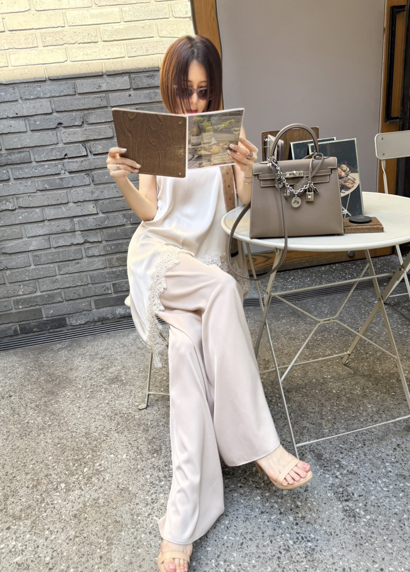 JUJU韓國直郵女裝新款休閑時尚熱賣真品人氣職業推薦休閑褲JUJU休閑褲