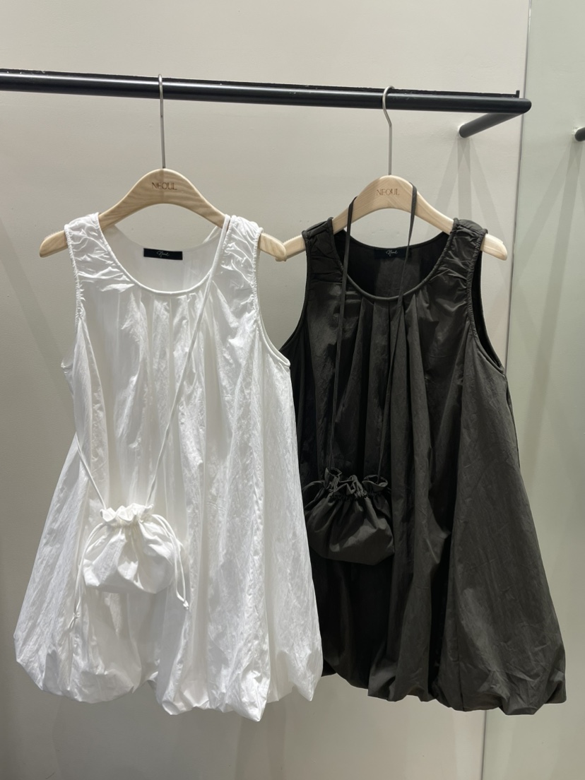 NEOUL東大門實拍女士新品26春夏時尚人氣推薦連衣裙OPS含包NEOUL/ahin雙領標簽連衣裙